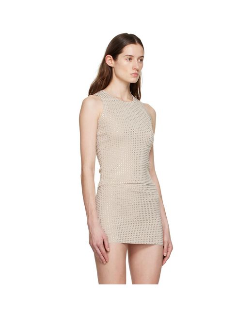 AYA MUSE Natural Off- Mela Tank Top