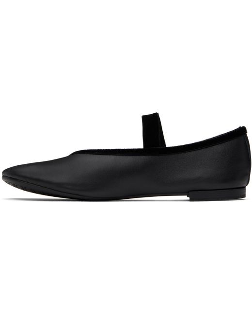 Ballerines De Style Charles Ix Lilouh Noires À Semelle En Caoutchouc Repetto en coloris Black