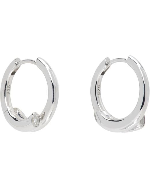 NUMBERING Black #8100 Earrings