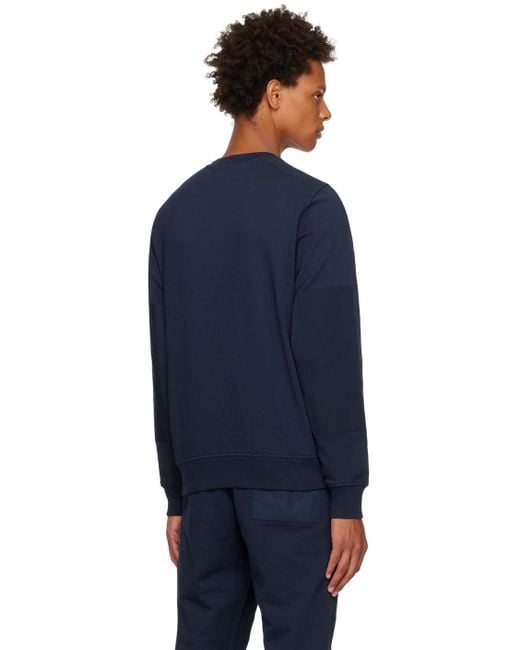 Belstaff Blue Keel Sweatshirt for men