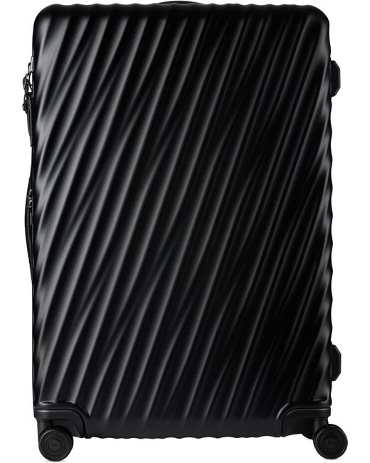 Tumi Black Extended Trip Expandable 4 Wheeled Suitcase for men