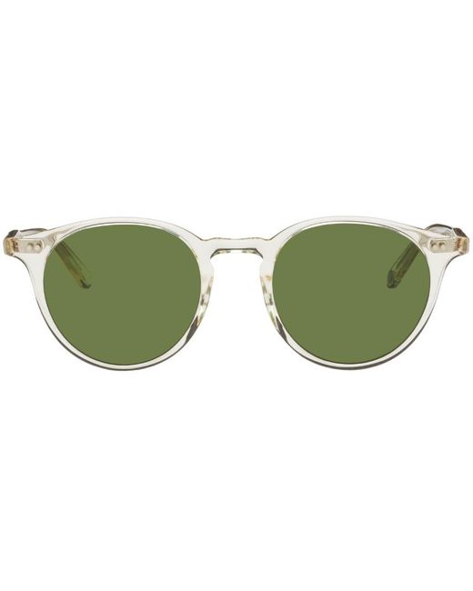 Garrett Leight Green Clune Sunglasses for men