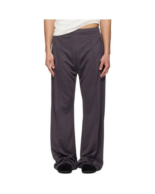 Courreges Blue Interlock Track Pants for men