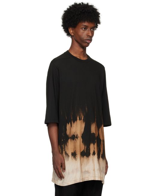 Rick Owens Black Porterville Jumbo T-shirt for men