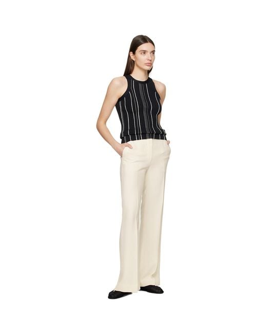 Totême Natural Relaxed-Fit Trousers