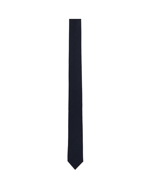 Thom Browne Blue Twill Classic Tie for men