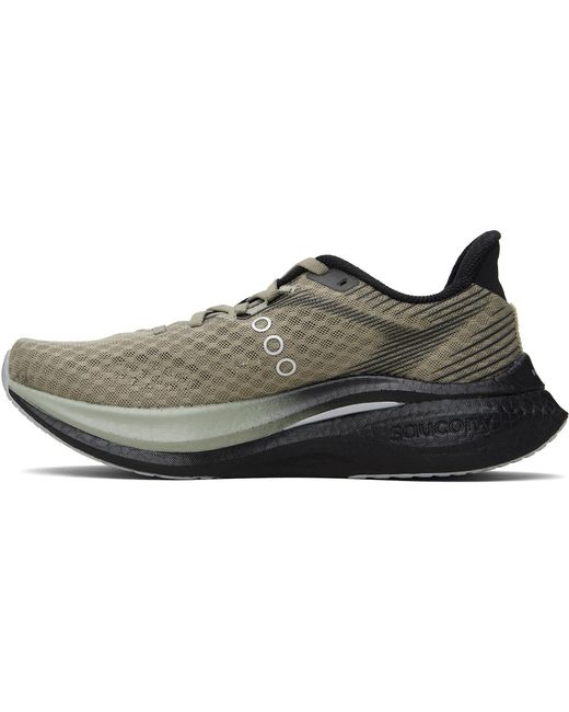 Saucony Black Khaki Endorphin Speed 5 Sneakers for men