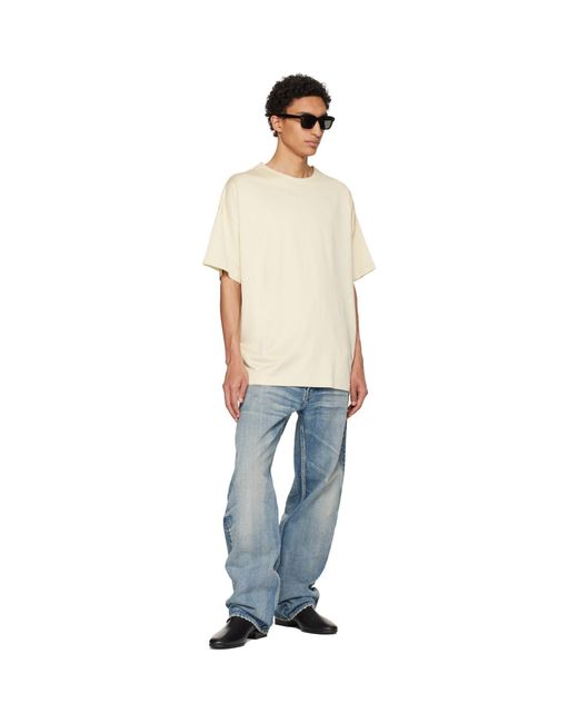Fear Of God Natural Off- Cotton Rayon T-Shirt for men