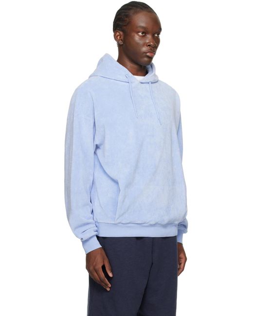 Martine Rose Blue Classic Hoodie for men