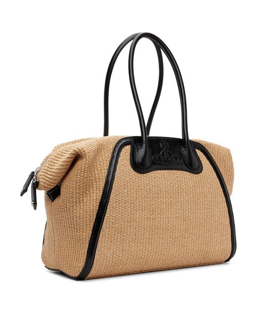 Vivienne Westwood Natural Shirley Holdall Tote
