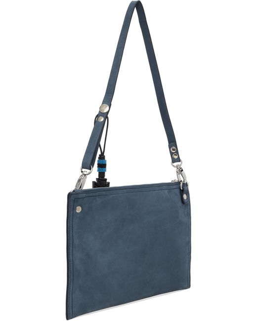 Vivienne Westwood Blue Letter Crossbody Bag for men