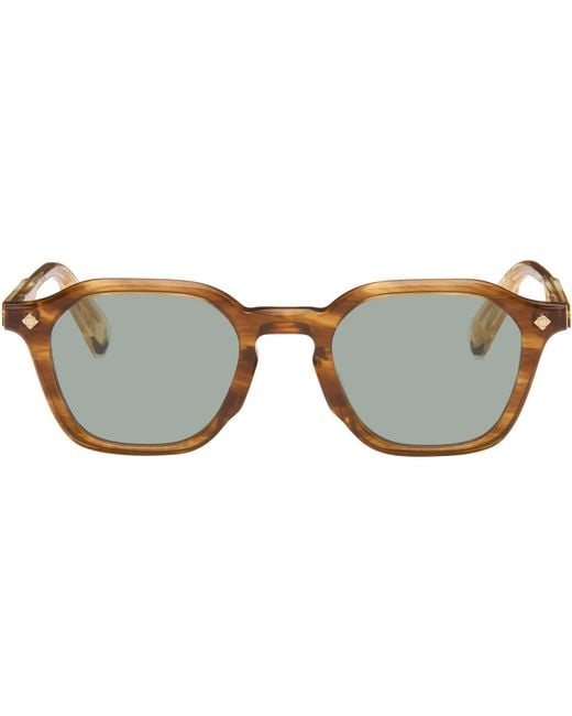 Lunetterie Generale Brown Only Romance Sunglasses for men
