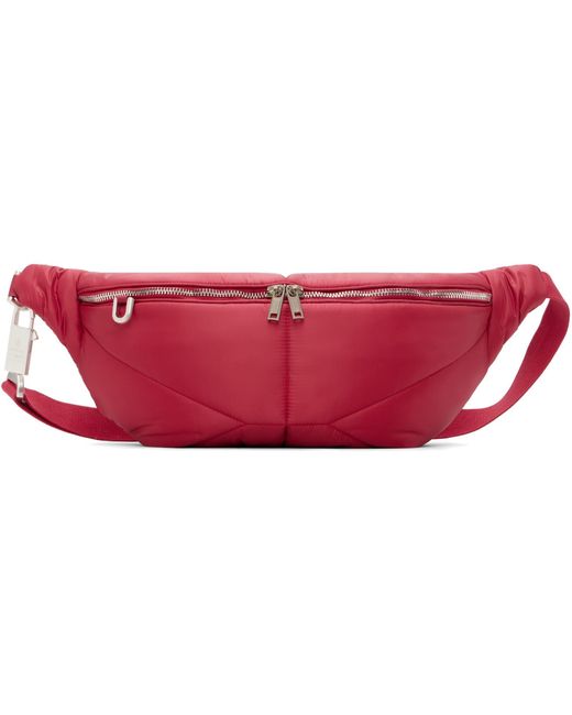 Rick Owens Red Moncler + Bumbag for men