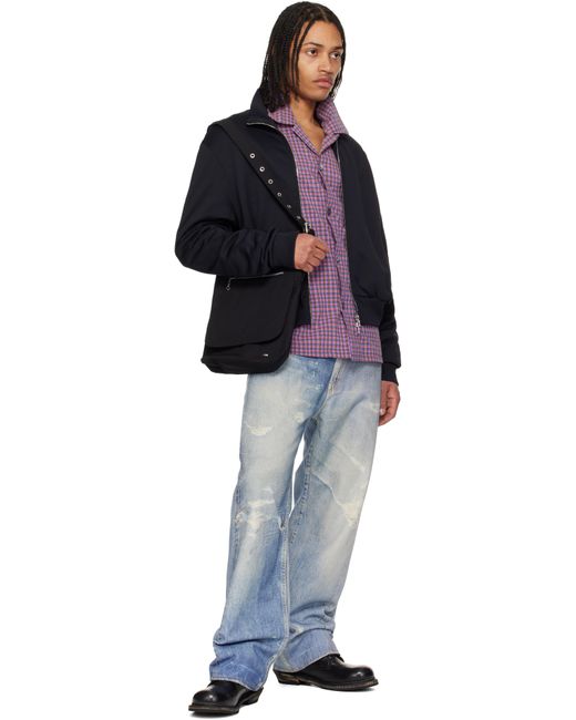 メンズ Our Legacy ブラック Slim サッチェルバッグ Black