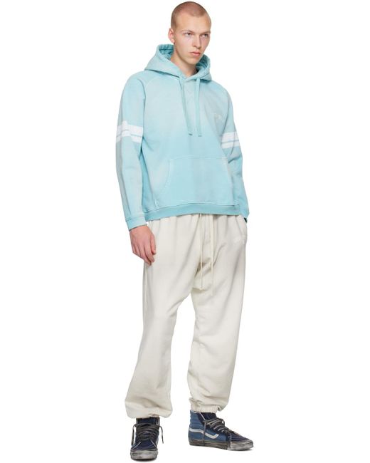 Guess USA Blue Relaxed Hoodie for men