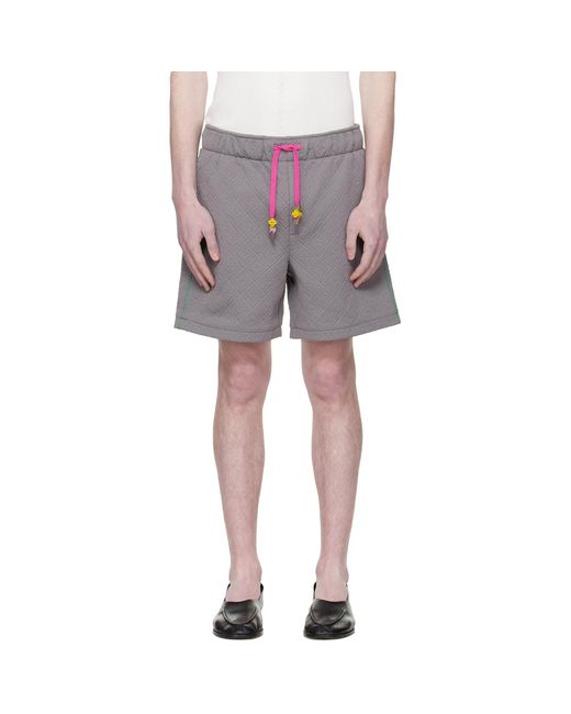 Casablanca Multicolor Jacquard Shorts for men
