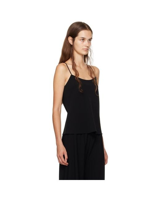 The Row Black Biggins Camisole