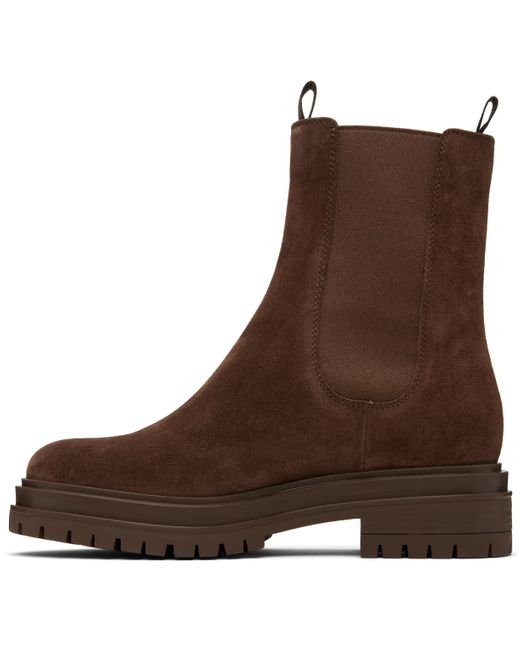 Bottes Chelsea Chester Brunes Gianvito Rossi en coloris Brown