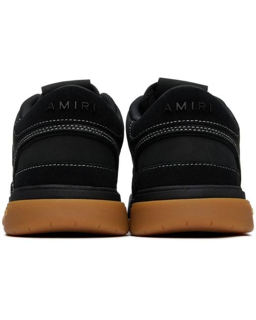 Amiri Black Classic Low Sneakers for men