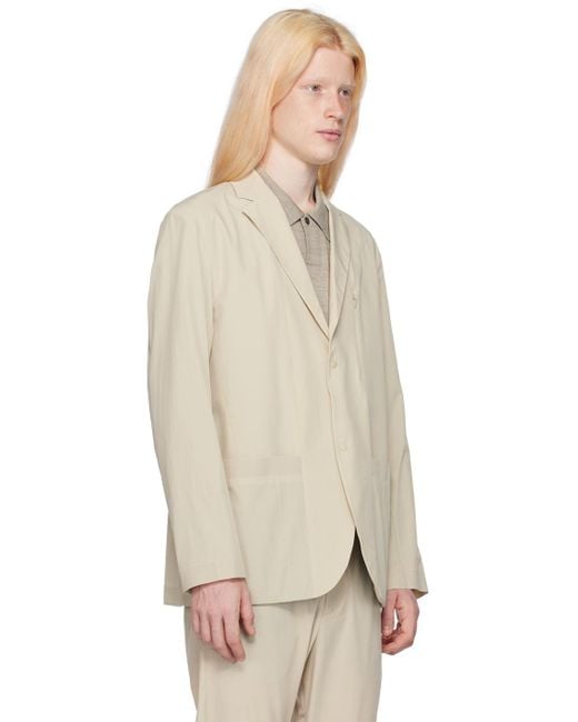 Norse Projects Natural Beige Emil Blazer for men