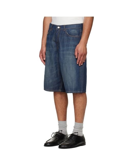 Jeanerica Blue Brera Denim Shorts for men