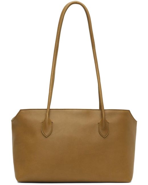 The Row Brown Khaki Terrasse Bag