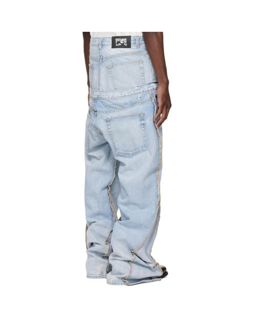 RIVINGTON roi Rebis Blue Ocultista He Rose 3 Jeans for men