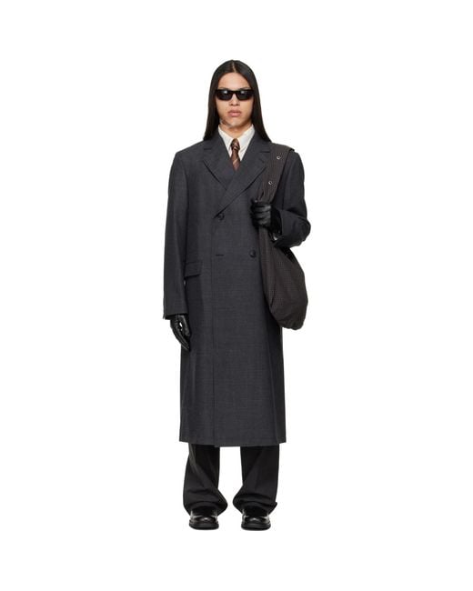 mfpen Black Conference Coat for men