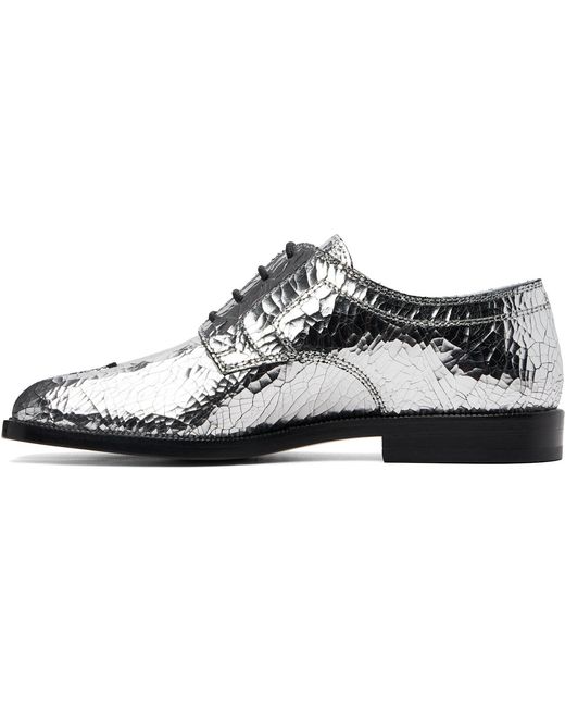 Maison Margiela Black Tabi Broken Mirror Derbys