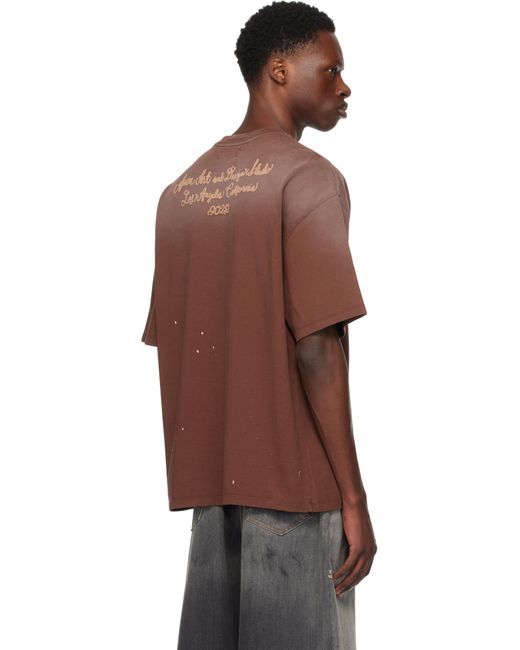 Amiri Red Design Studio' T-Shirt for men