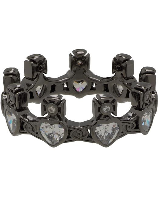 Vivienne Westwood Metallic Renatta Ring for men