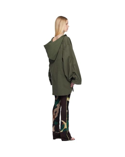 OTTOLINGER Green Liberated Double Overshirt
