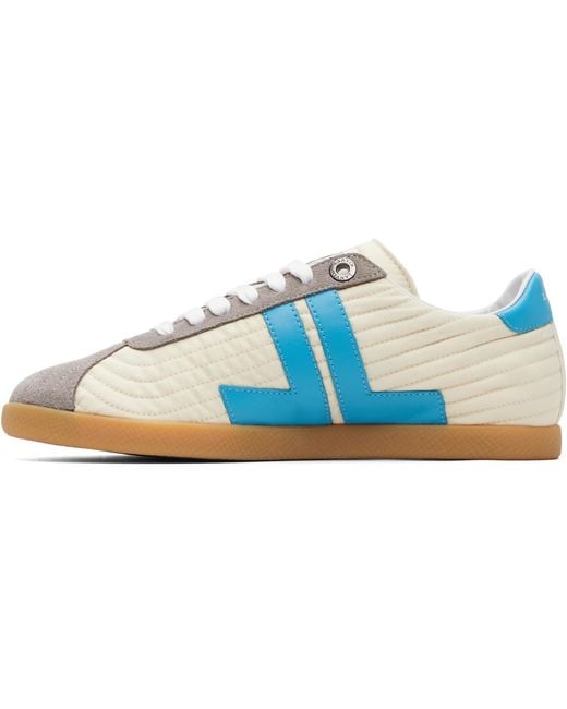 Lanvin Blue Off- & Glen 2.0 Sneakers