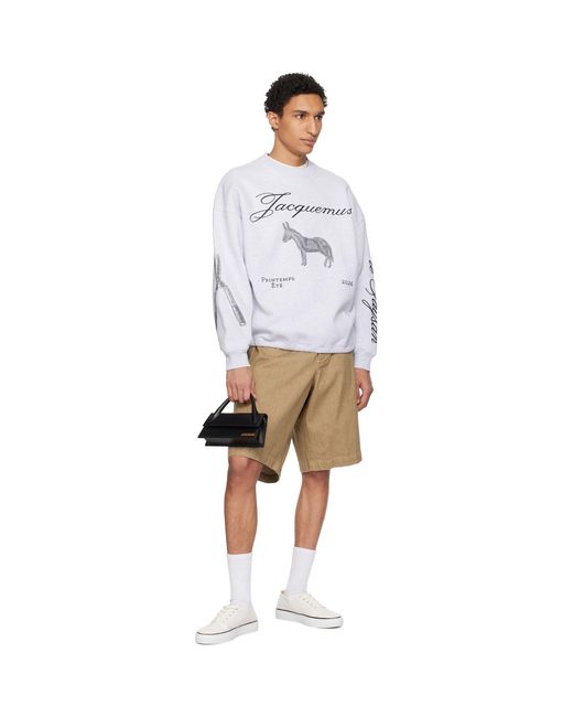 Jacquemus Black Les Classiques 'the Long Chiquito' Bag for men