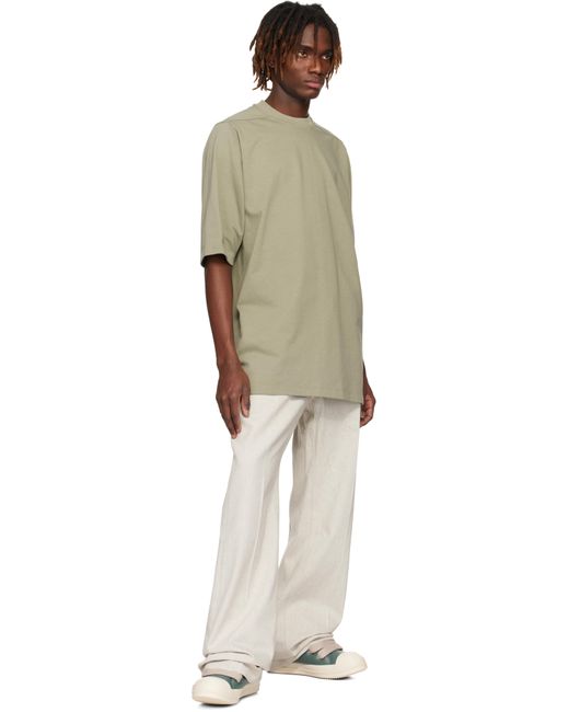メンズ Rick Owens グリーン Hollywood Tommy Tシャツ Green