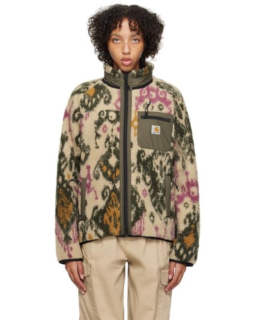 Carhartt Multicolor Beige & Green Prentis Jacket