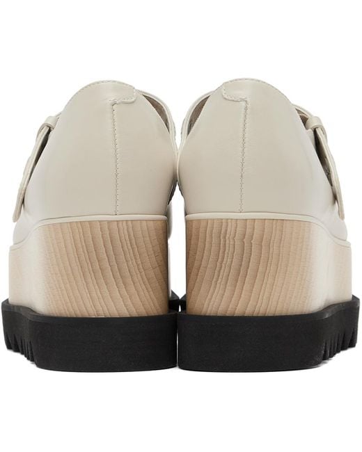 Stella McCartney Black Off- Elyse Star-studded Loafers