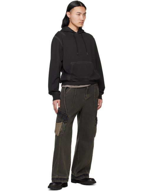 XLIM Black Ep.7 01 Reversible Hoodie for men