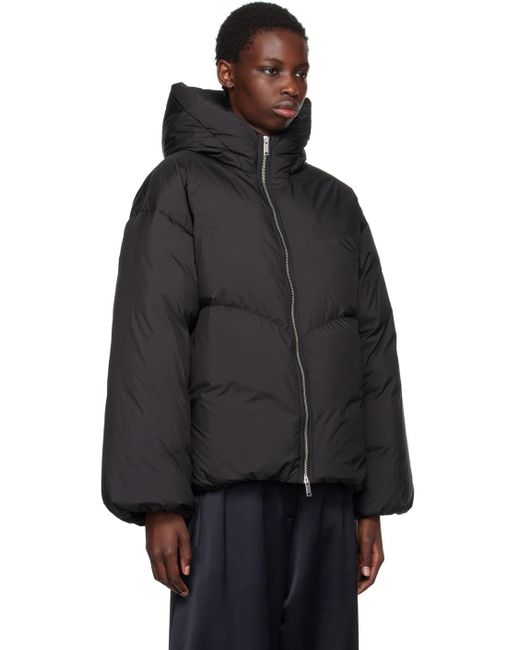 Studio Nicholson Black Dana Down Jacket