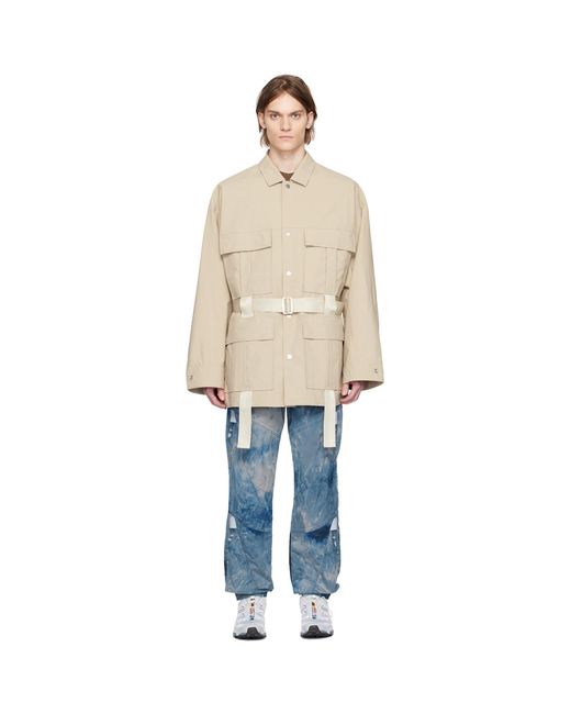 A.A.Spectrum光谱 Multicolor Tan Safari Coat Set for men
