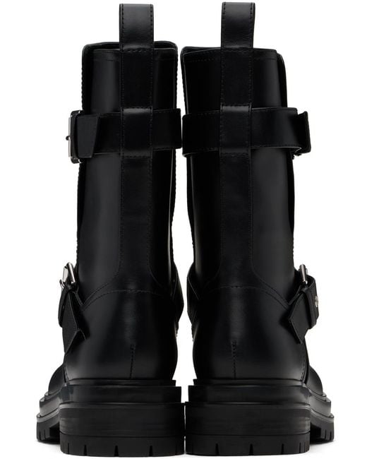 Gianvito Rossi ブラック Thiago ブーツ Black