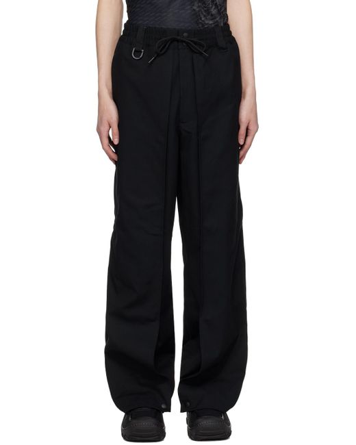 Pantalon de travail noir Y-3 pour homme en coloris Black