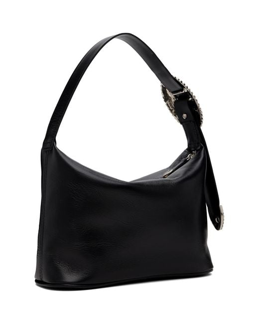 Toga Black Leather Mini Bag