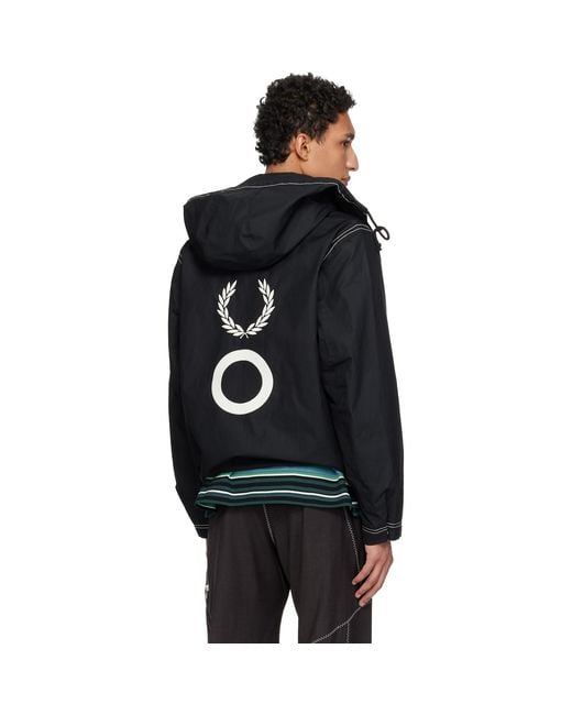 Craig Green Black Fred Perry Edition Alpine Jacket for men