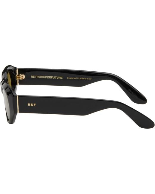 Retrosuperfuture Black Cinema Sunglasses for men