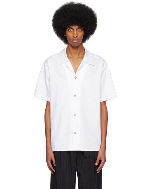 True Tribe White Off- Pablo Resort Shirt for men