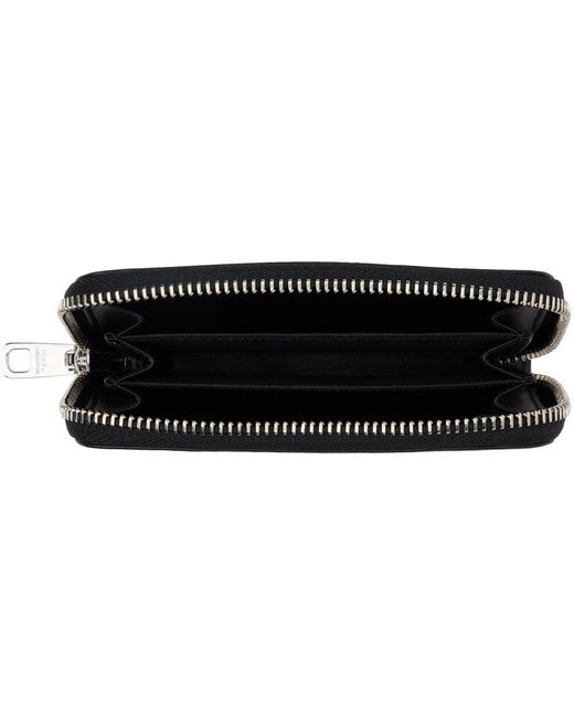Petit portefeuille noir à glissière Dolce & Gabbana pour homme en coloris Black
