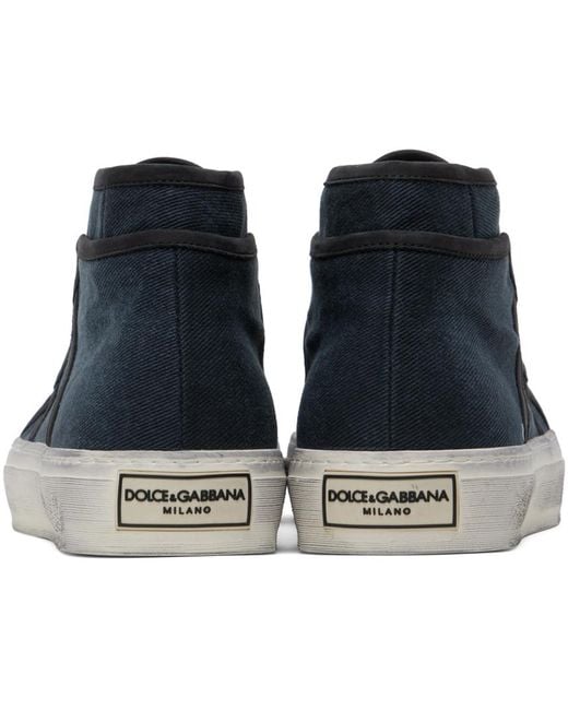 Dolce & Gabbana Dolce&gabbana Black Vintage Sneakers for men
