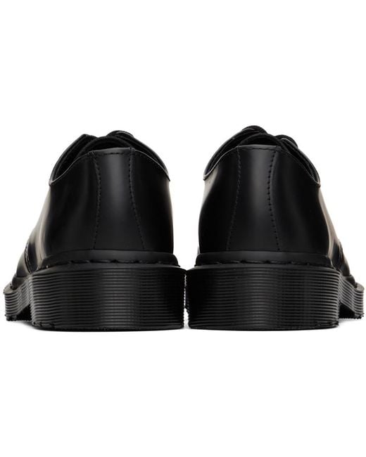 Dr. Martens Black 1461 Mono Slip Resistant Oxford Shoes
