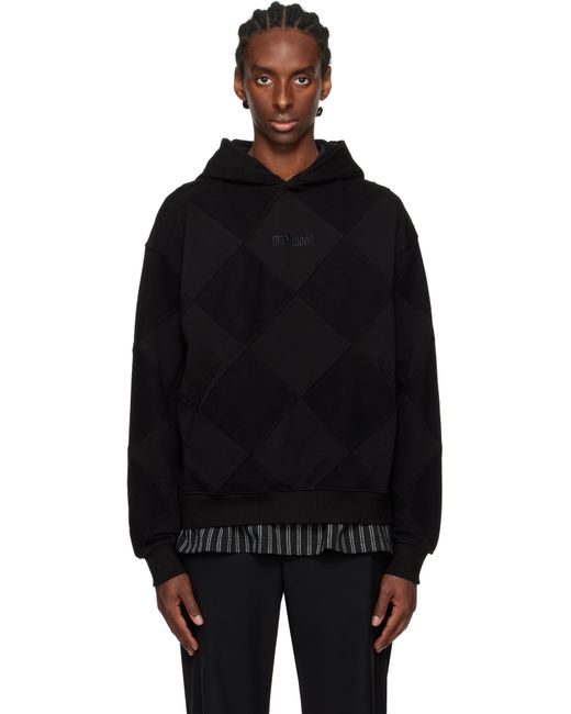 メンズ METALWOOD STUDIO ブラック Diamond Terry フーディ Black